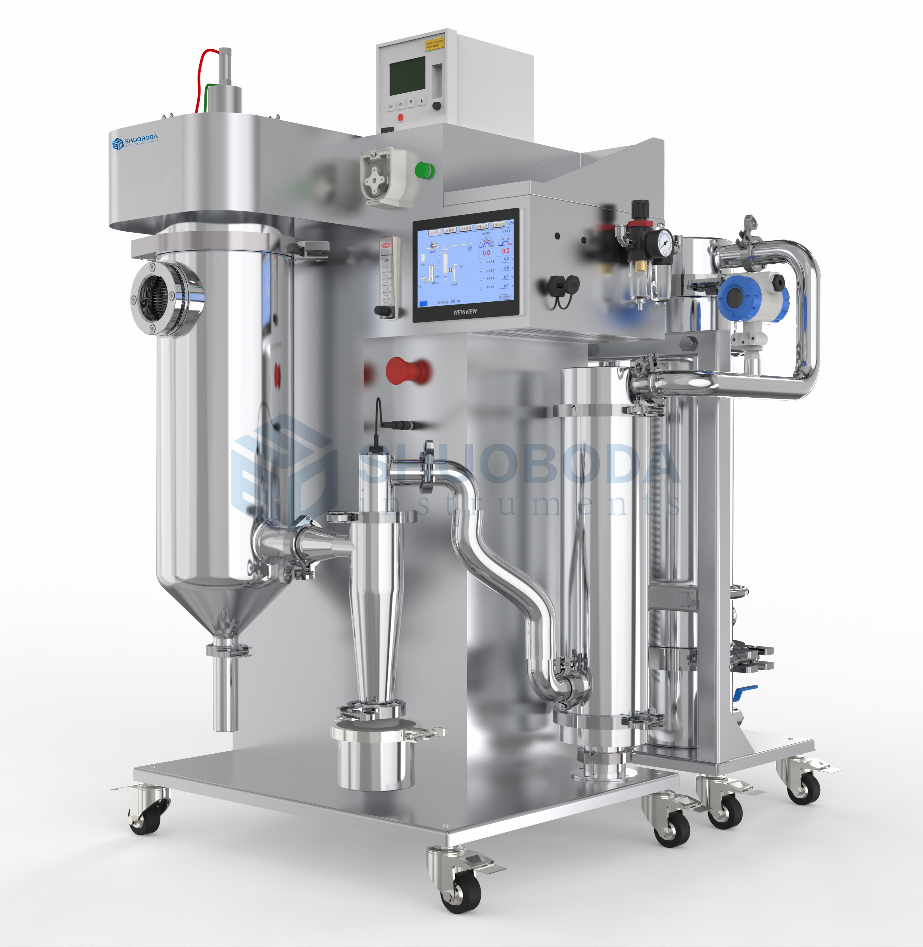 2000ml/h Lab Spray Dryer For Organic Solvent SPD-OMINI